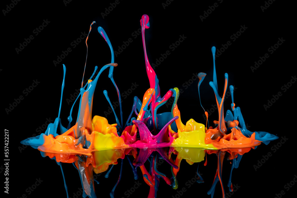 Colorful Paint Party Splash