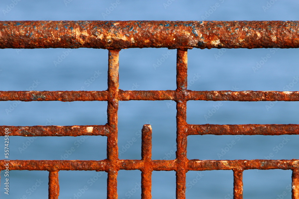 Texture of old and rusty iron. Texture of old and rusty iron.