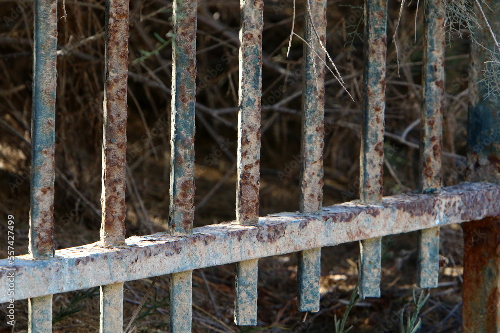 Texture of old and rusty iron. Texture of old and rusty iron.