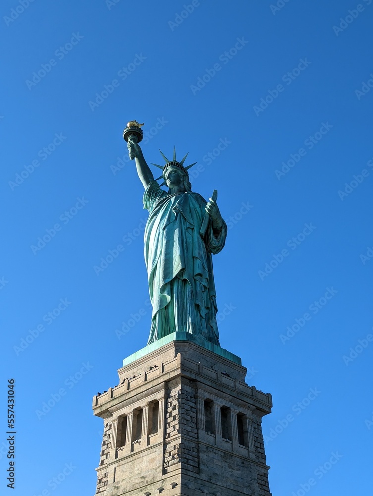 Fototapeta premium Statue of Liberty with nice shade profile