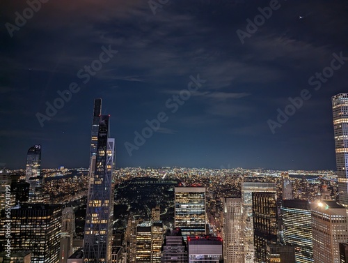 New York Skyline at night