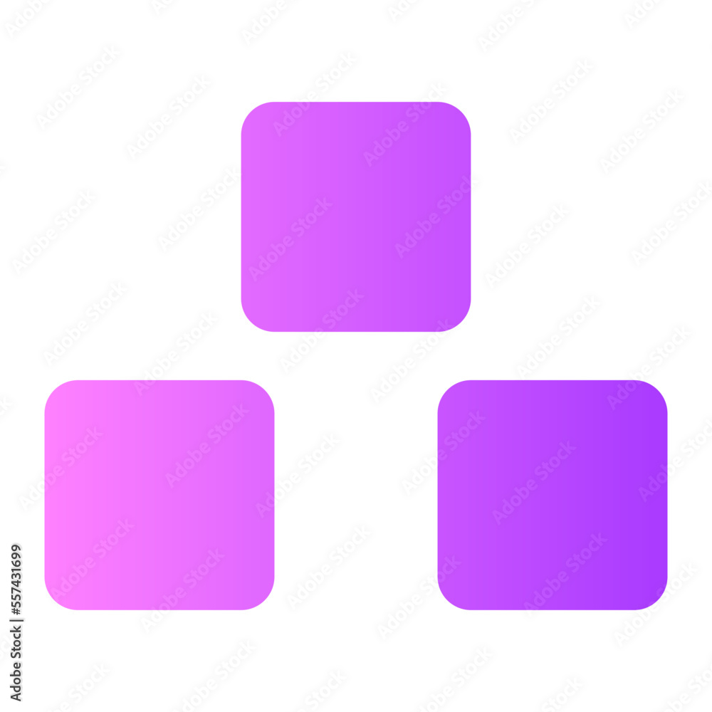 organization gradient icon organization gradient icon