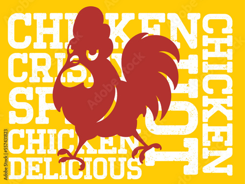 rustic fire chicken logo, hen flame hot symbol vector icon illustration, modern gradient logo , fast food restaurant app icon