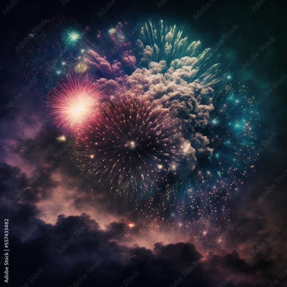 Fototapeta premium Celebration Fireworks