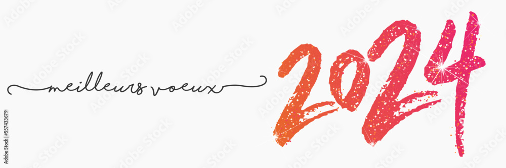 2024 - Meilleurs vœux - Bonne année 2024 - Meilleurs vœux - Bonne année