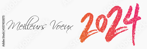 2024 - Meilleurs vœux - Bonne année