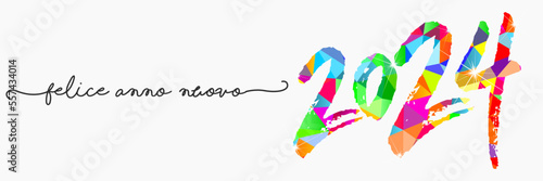 felice anno nuovo - buon anno 2024