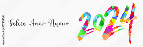 felice anno nuovo - buon anno 2024