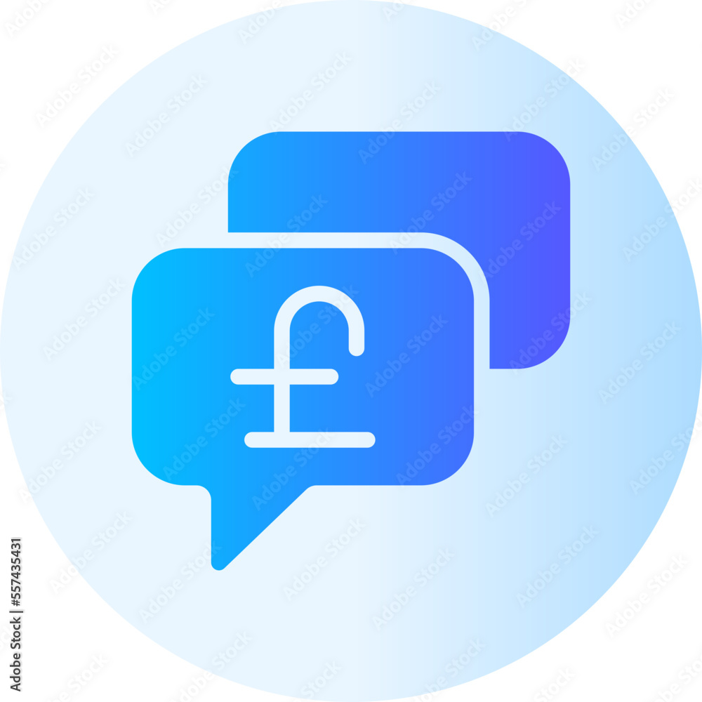 chat gradient icon