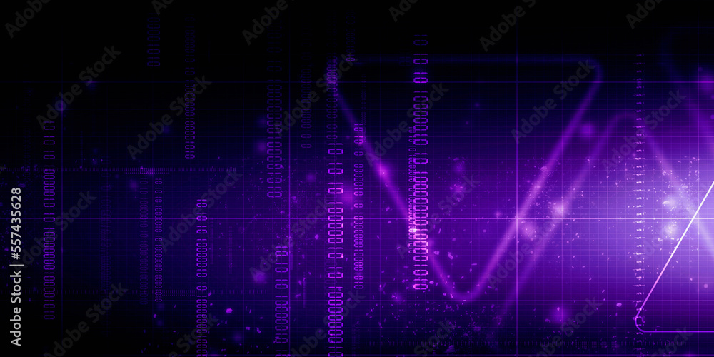 2d illustration Abstract futuristic electronic circuit technology background
2d illustration Abstract futuristic electronic circuit technology background
