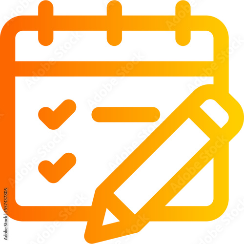 tasks gradient icon