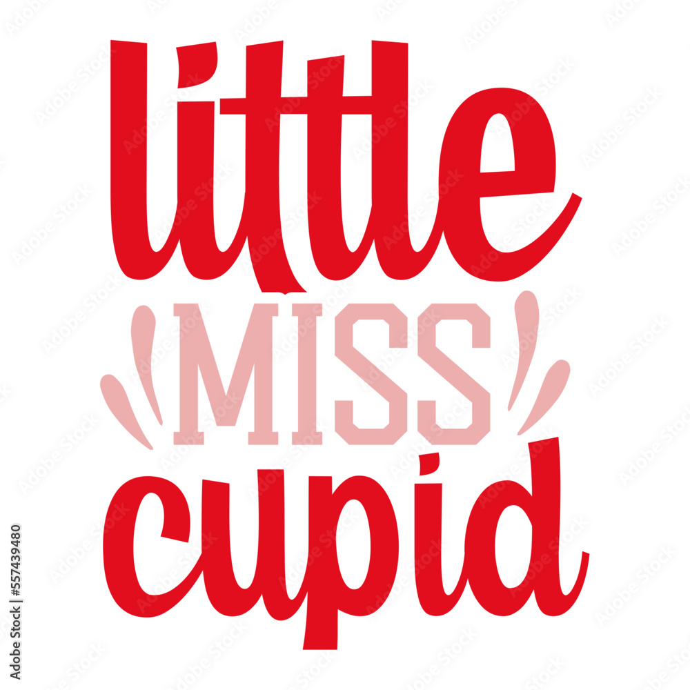 little miss cupid svg