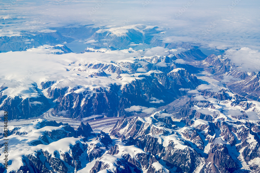 Obraz premium Greenland from above IX