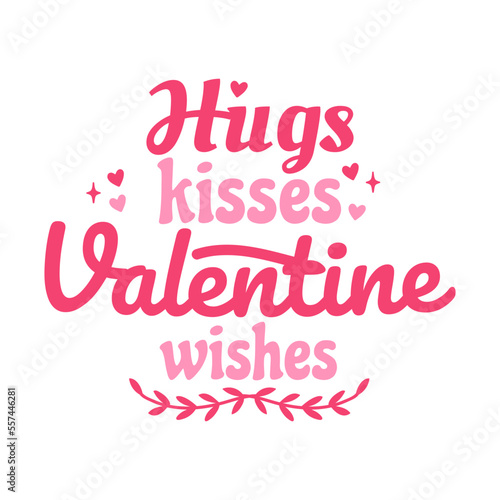 hugs kisses valentine wishes
