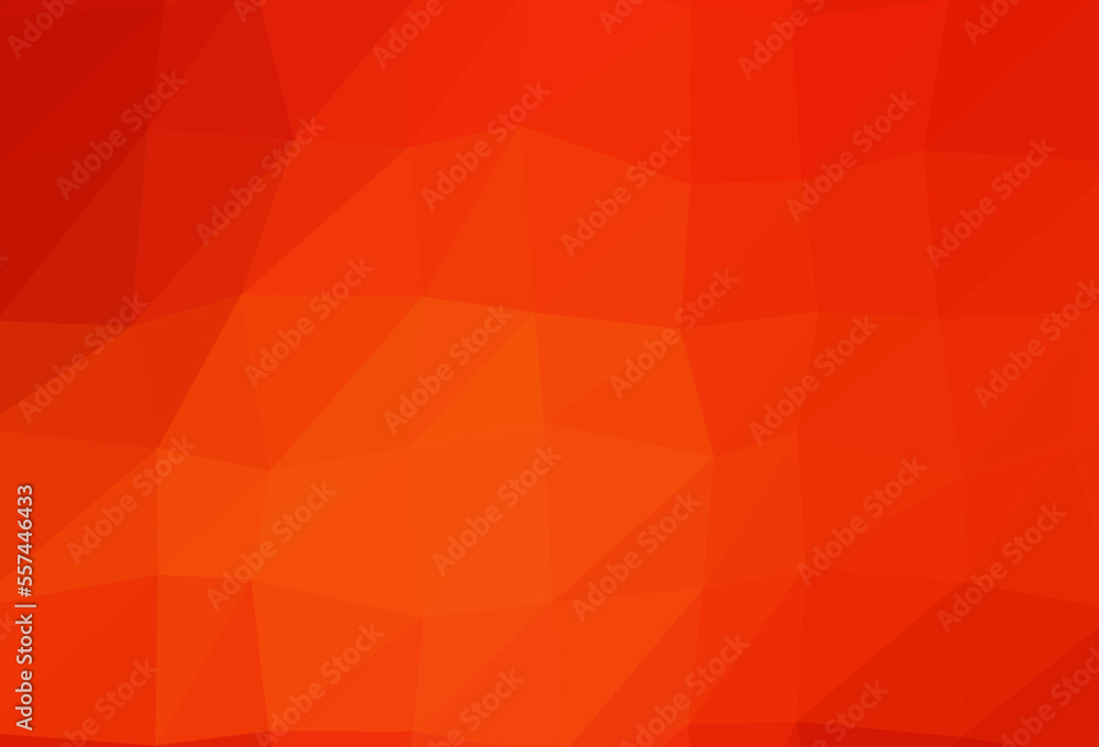 Light Orange vector abstract mosaic background. Light Orange vector abstract mosaic background.