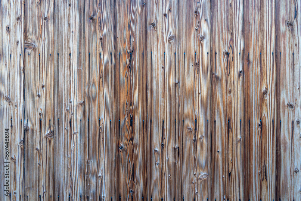 Fototapeta premium 年季の入った、木造の壁のグラフィック素材