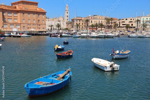 Italian town - Bari harbor