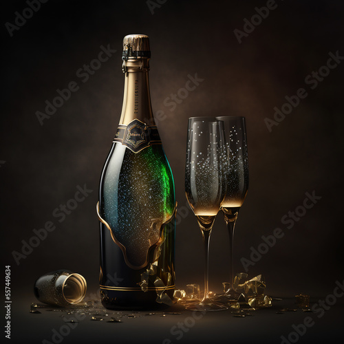 New Years Champagne Celebrations