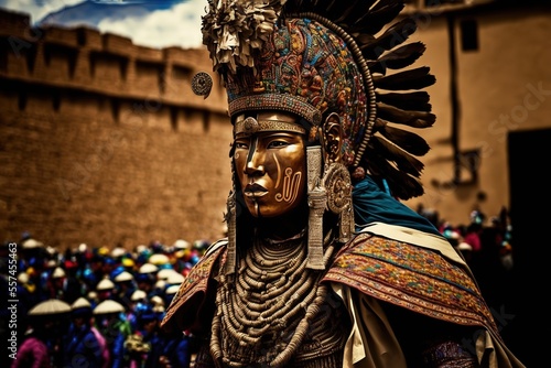 Inti Raymi Festival, Cusco, Peru photo