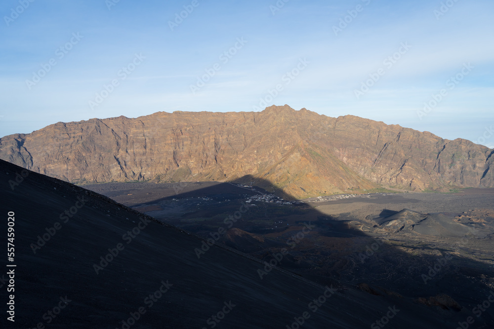 Volcano view in Cabo Verde, Fogo, Africa
