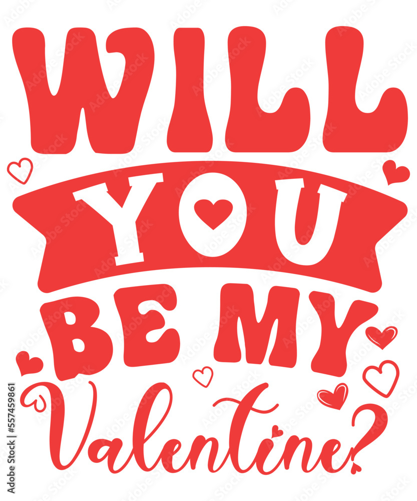 frauen geschenk will you be my valentine vector art & graphics