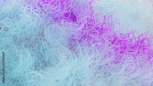 long-haired fur pompon, ball of hair, cotton wool, fluffy ball, colorful furry fabric texture, close-up fragment, Abstract white dog fur, soft wool texture, Kitten hair, 3d render