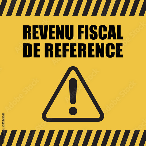 Logo revenu fiscal de référence.