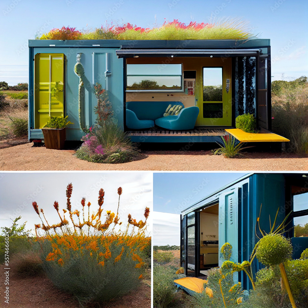 Shipping container homes Tiny houses Recycled materials Sustainable ...
