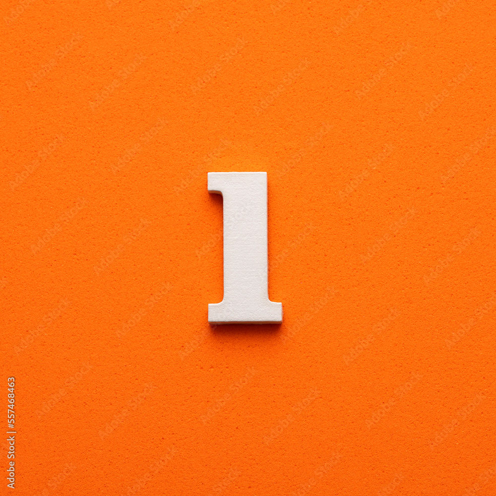 White lowercase letter l on orange foamy background White lowercase letter l on orange foamy background