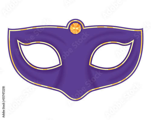 lilac mardi gras mask