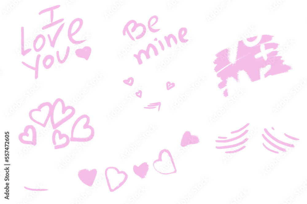 png. a set of phrases and cute drawings drawn in chalk. Valentine's Day. png. a set of phrases and cute drawings drawn in chalk. Valentine's Day.