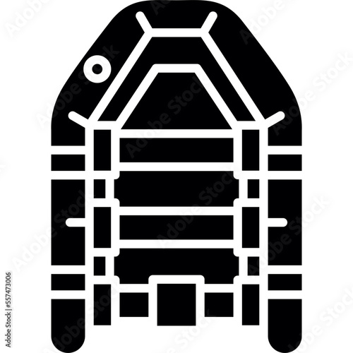 Inflatable Boat Icon