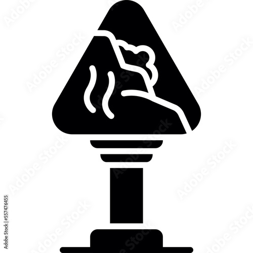 Avalanche Sign Icon