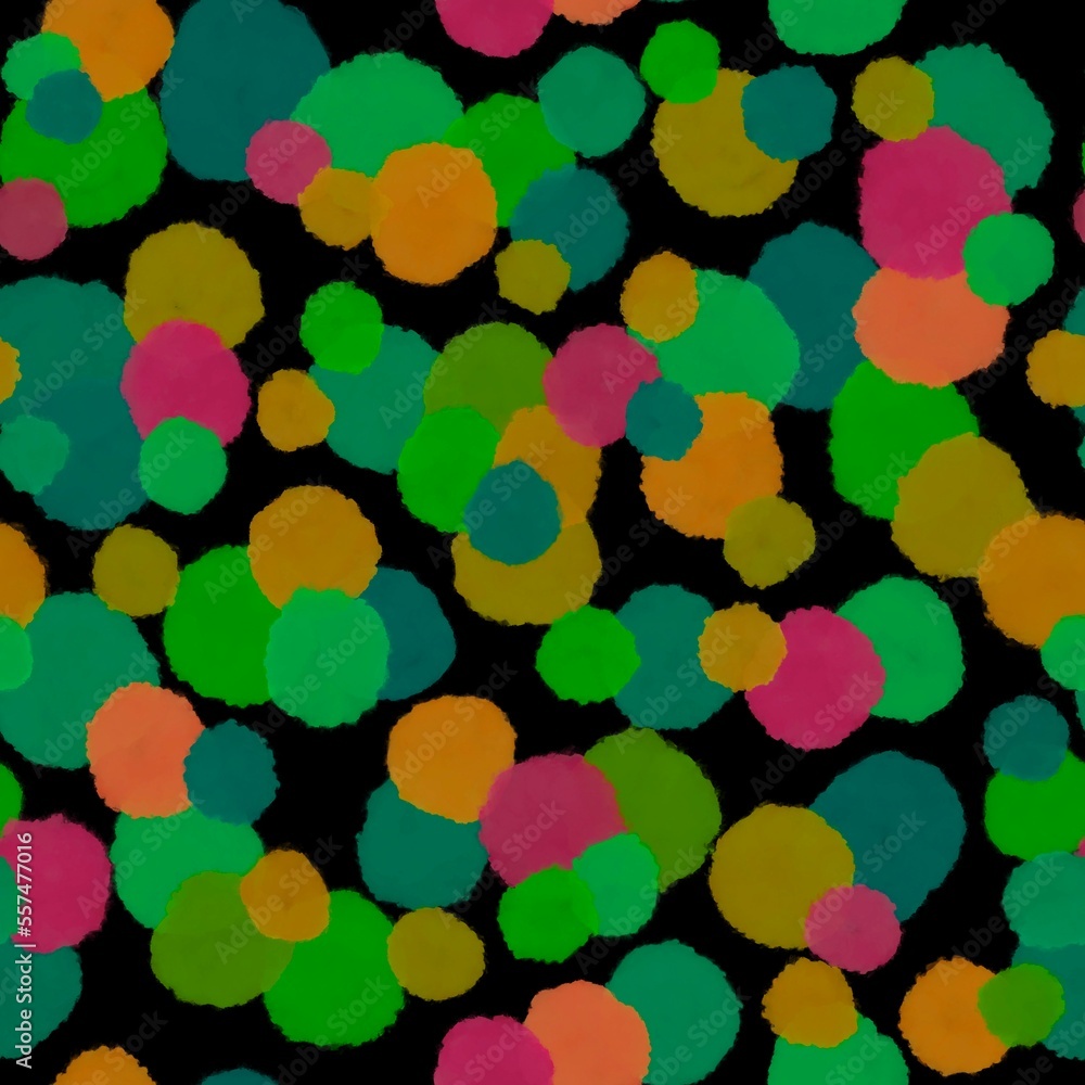 Abstract circle seamless watercolor paint polka dots pattern for wrapping paper and fabrics and linens Abstract circle seamless watercolor paint polka dots pattern for wrapping paper and fabrics and linens