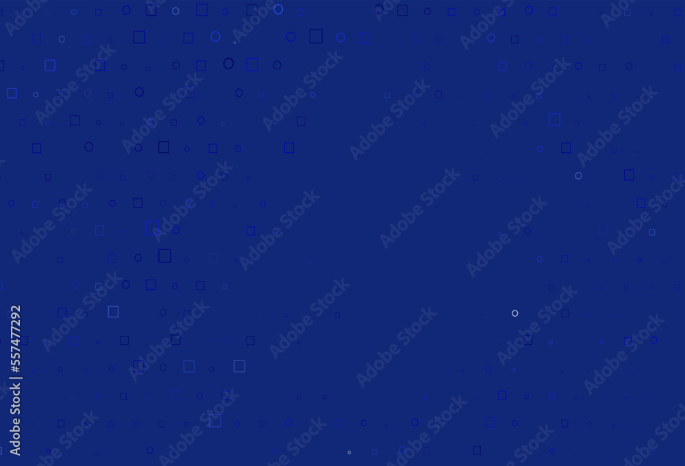 Light BLUE vector backdrop with dots, spots, cubes. Light BLUE vector backdrop with dots, spots, cubes.