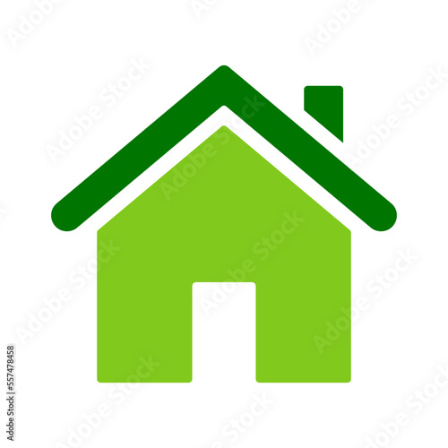 Eco house icon