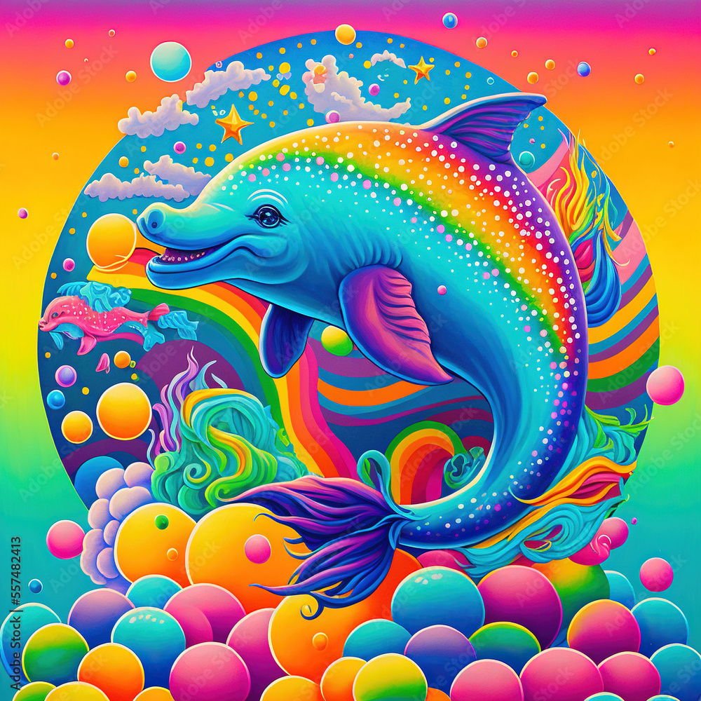 rainbow dolphin