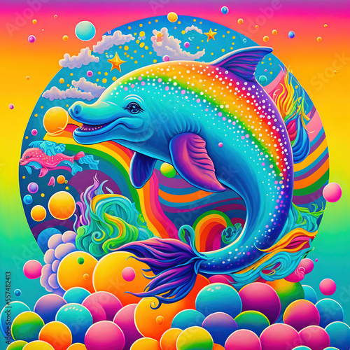 rainbow dolphin