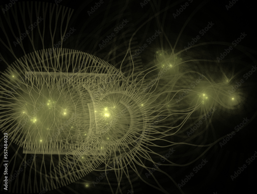 Obraz premium Imaginatory fractal abstract background Image