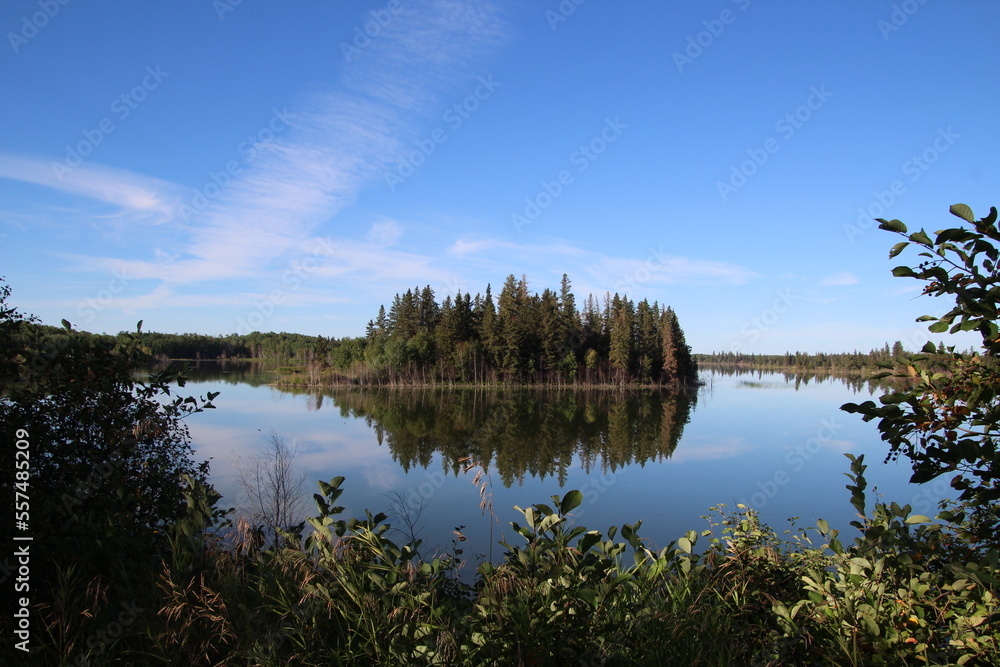 Summer Waters, Elk Island National Park, Alberta Summer Waters, Elk Island National Park, Alberta