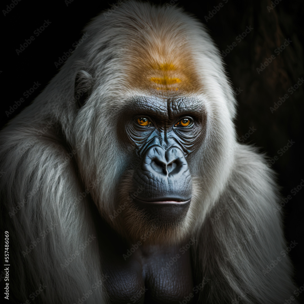 Naklejka premium Gorilla Portrait