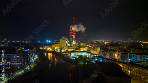 view of the heating plant