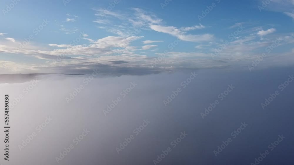 Above the clouds drone shots Above the clouds drone shots
