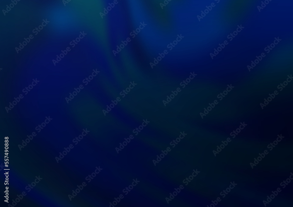 Fototapeta premium Dark BLUE vector abstract blurred pattern.