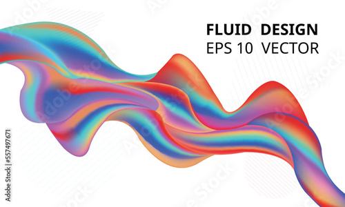 abstract background fluid neon holographic