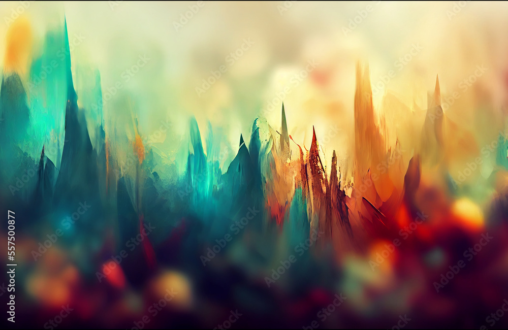 Colorful background texture, wavy silky black, red blue, green and