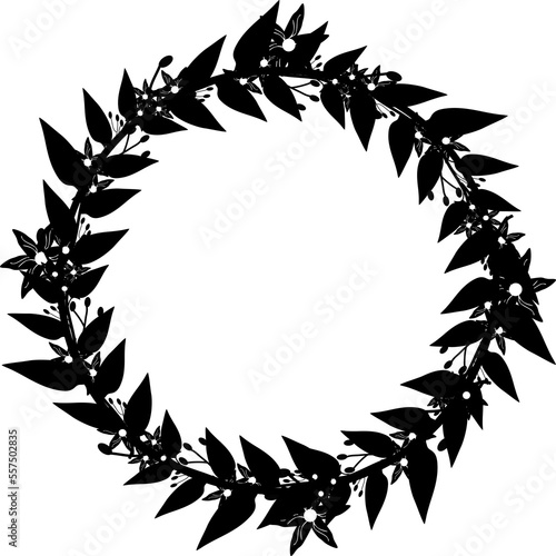 Wreath Silhouette