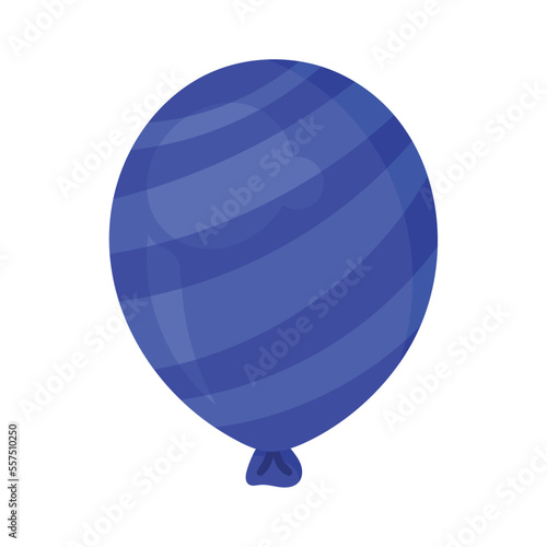 blue balloon helium floating