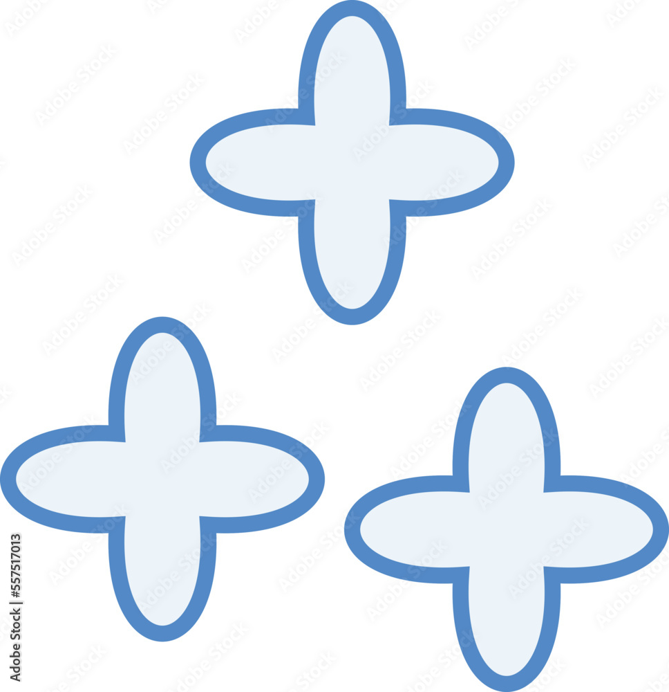 Obraz premium pastel abstract shape decoration