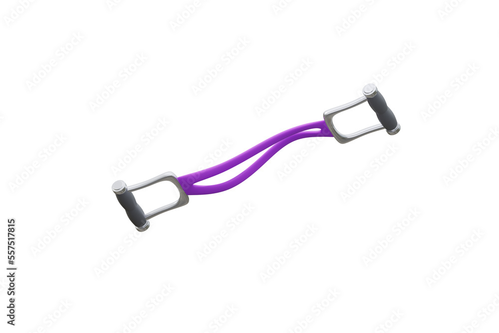 Equipment gymsports rubber isoled white background. 3d rendering Equipment gymsports rubber isoled white background. 3d rendering